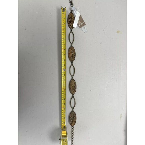 Wear It Women's Leopard Gypsy Chain BELT-Look At The Measurements Size 2 (10/12) - Picture 3 of 4